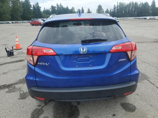 3CZRU6H72JM710056 - 2018 HONDA HR-V EXL Blau Foto 6