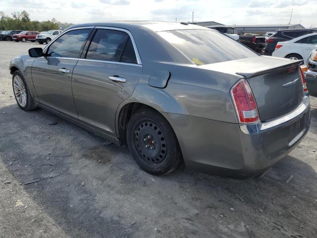 2C3CA5CG0BH523893 - 2011 CHRYSLER 300 LIMITED GRAY photo 2