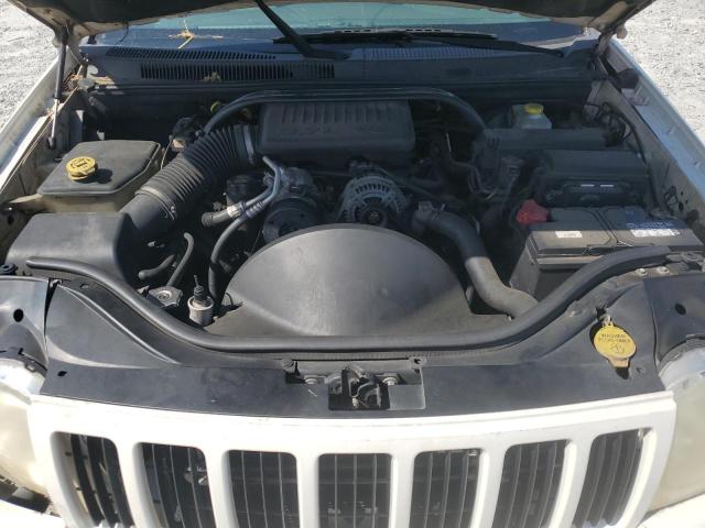 1J4GS48K65C610118 - 2005 JEEP GRAND CHER LAREDO თეთრი ფოტო 12