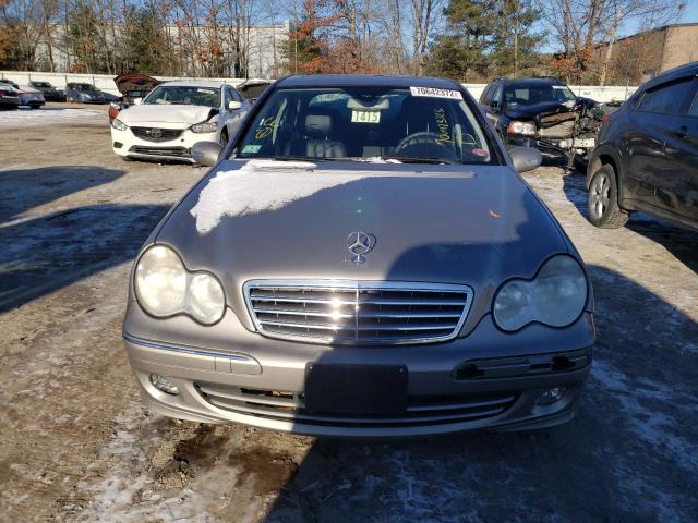 WDBRF92H66F744302 - 2006 MERCEDES-BENZ C 280 4MAT SILVER photo 5