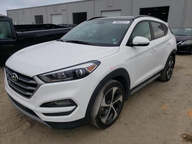 KM8J33A2XJU786408 - 2018 HYUNDAI TUCSON VAL WHITE photo 1