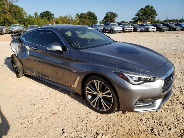 JN1CV7EK3HM110419 - 2017 INFINITI Q60 BASE GRAY photo 4