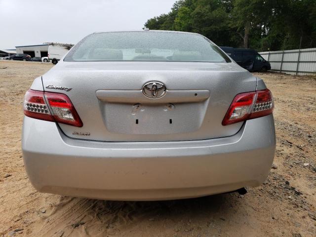 4T1BF3EK0BU695428 - 2011 TOYOTA CAMRY BASE SILVER photo 6