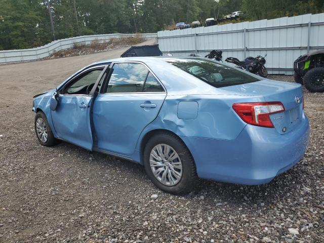 4T1BF1FK2DU651405 - 2013 TOYOTA CAMRY L BLUE photo 2