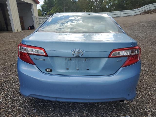 4T1BF1FK2DU651405 - 2013 TOYOTA CAMRY L BLUE photo 6