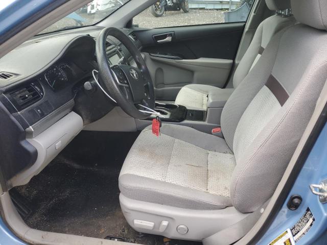 4T1BF1FK2DU651405 - 2013 TOYOTA CAMRY L BLUE photo 7