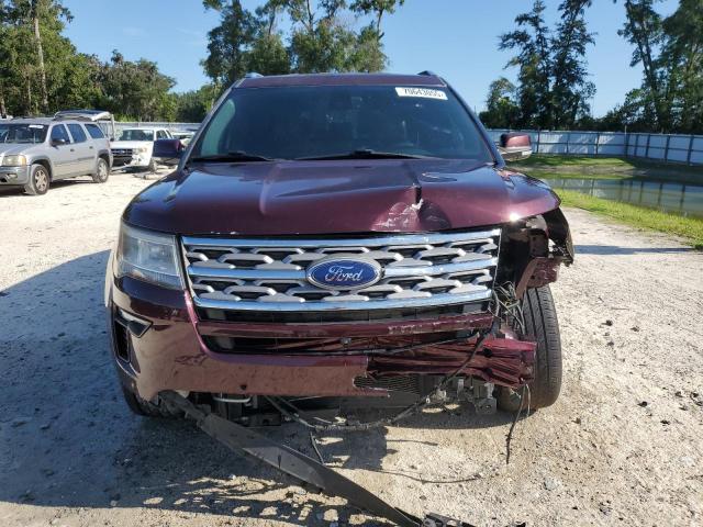 1FM5K7F84JGB15629 - 2018 FORD EXPLORER LIMITED ბურგუნდია ფოტო 5