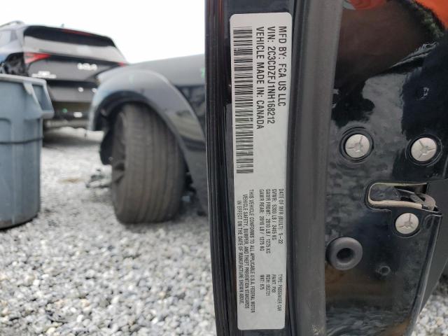 2C3CDZFJ1NH168212 - 2022 DODGE CHALLENGER R/T SCAT PACK BLACK photo 13