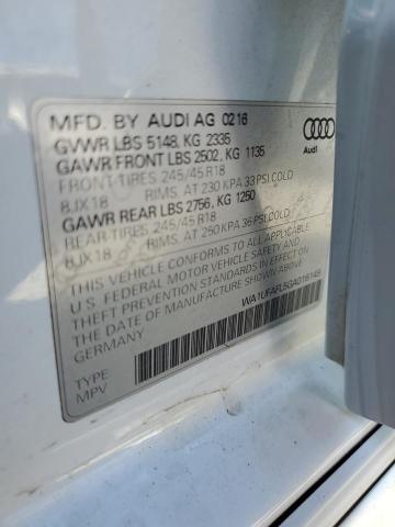 WA1UFAFL5GA016149 - 2016 AUDI A4 ALLROAD PREMIUM PLUS WHITE photo 12