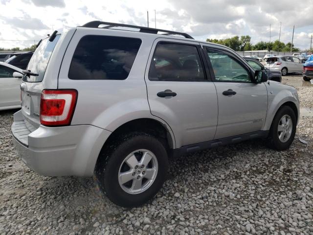 1FMCU93178KA17237 - 2008 FORD ESCAPE XLT SILVER photo 3