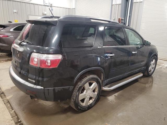 1GKEV23798J141364 - 2008 GMC ACADIA SLT-1 BLACK photo 3
