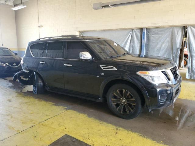JN8AY2NEXL9780753 - 2020 NISSAN ARMADA PLATINUM BLACK photo 4
