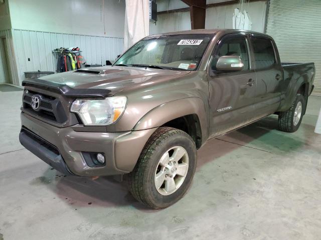 3TMMU4FN4DM053609 - 2013 TOYOTA TACOMA DOUBLE CAB LONG BED GRAY photo 1