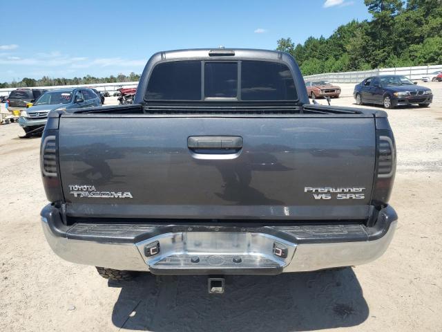 3TMJU4GN7AM107109 - 2010 TOYOTA TACOMA DOUBLE CAB PRERUNNER GRAY photo 6