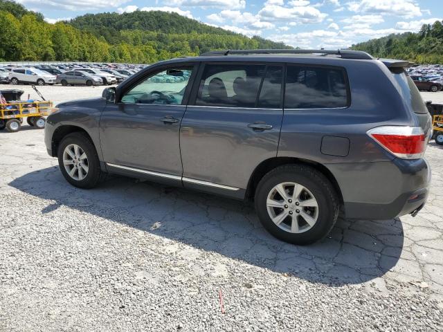 5TDBK3EHXCS161671 - 2012 TOYOTA HIGHLANDER BASE ნაცრისფერი ფოტო 2