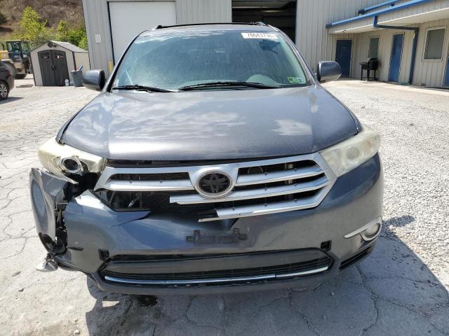 5TDBK3EHXCS161671 - 2012 TOYOTA HIGHLANDER BASE ნაცრისფერი ფოტო 5