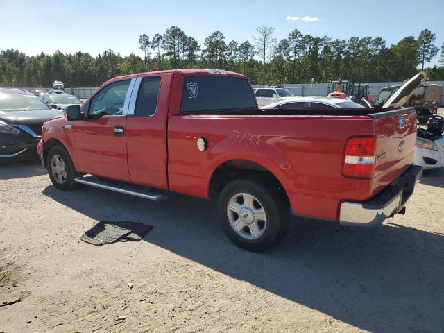 1FTRX12W34NB48467 - 2004 FORD F150 4WD RED photo 2