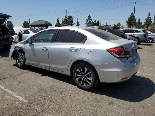 2HGFB2F89FH545553 - 2015 HONDA CIVIC EX SILVER photo 2