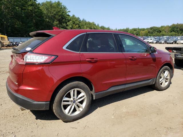 2FMPK4J91GBB99853 - 2016 FORD EDGE SEL RED photo 3