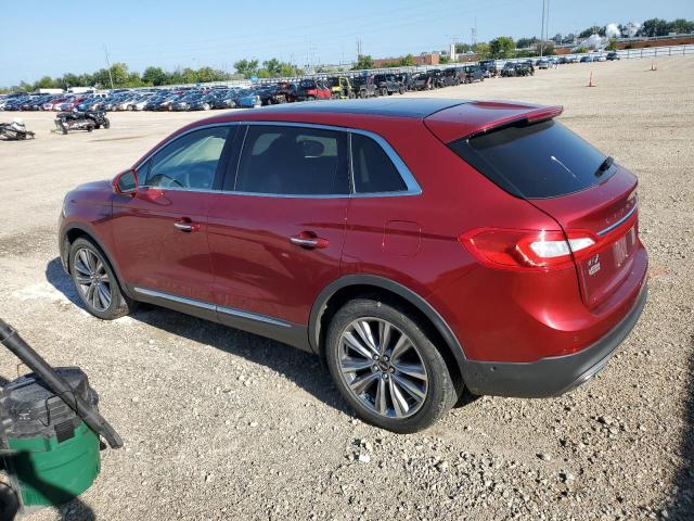 2LMTJ8LP1GBL80959 - 2016 LINCOLN MKX RESERVE Qırmızı foto 2