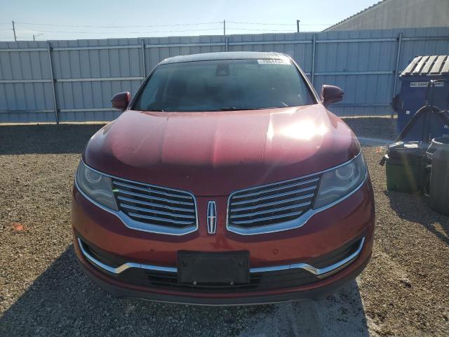2LMTJ8LP1GBL80959 - 2016 LINCOLN MKX RESERVE Qırmızı foto 5