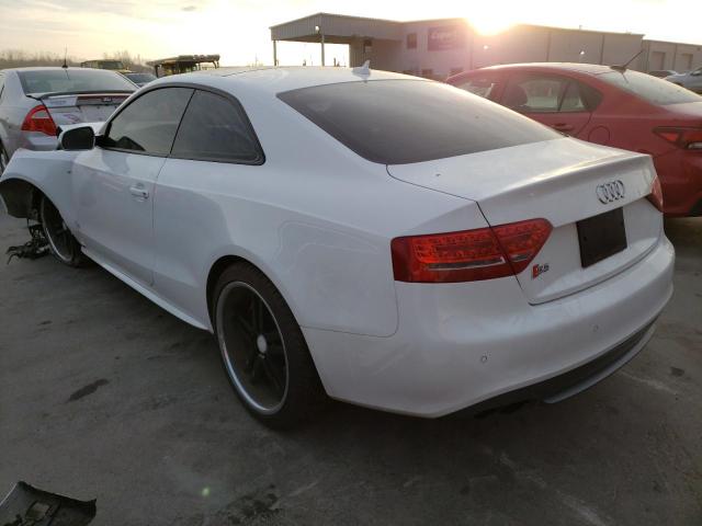 WAUVVAFR8BA057298 - 2011 AUDI S5 PRESTIGE WHITE photo 3