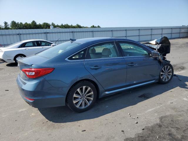 5NPE34AF9FH101086 - 2015 HYUNDAI SONATA SPORT GRAY photo 3