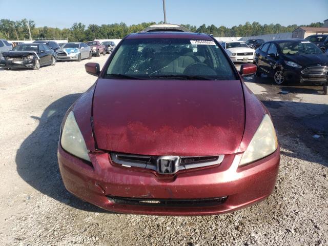 1HGCM56623A010913 - 2003 HONDA ACCORD EX ბურგუნდია ფოტო 5