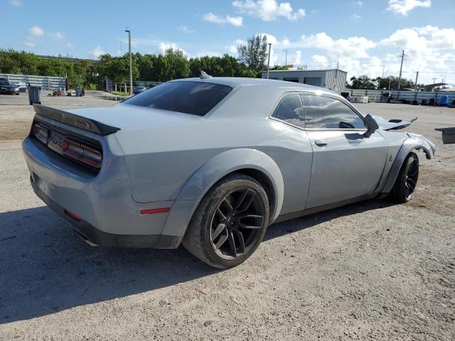 2C3CDZFJ6NH100357 - 2022 DODGE CHALLENGER R/T SCAT PACK GRAY photo 3
