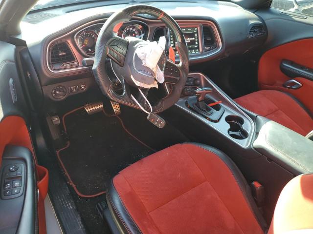 2C3CDZFJ6NH100357 - 2022 DODGE CHALLENGER R/T SCAT PACK GRAY photo 8