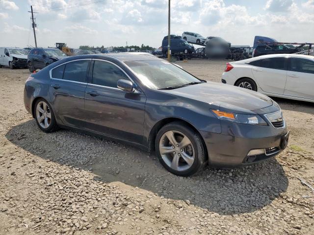 19UUA8F71CA037348 - 2012 ACURA TL 灰色 照片 4