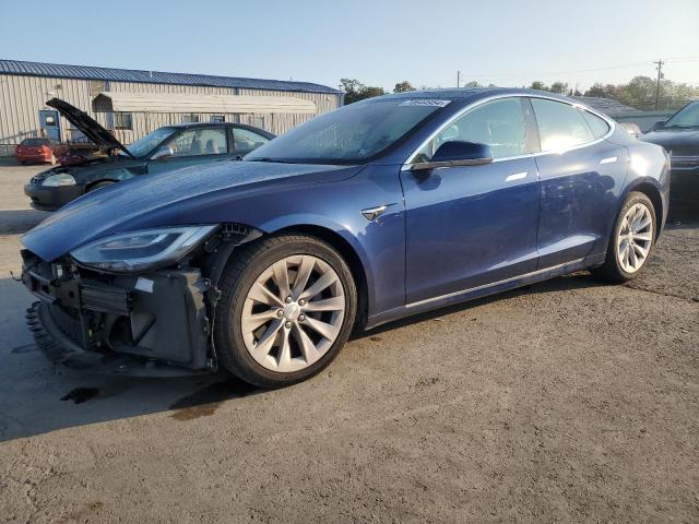 5YJSA1E22HF188555 - 2017 TESLA MODEL S 蓝色 照片 1
