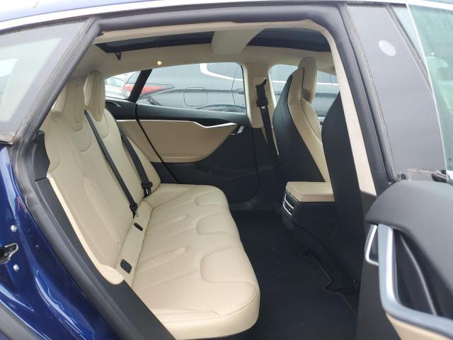 5YJSA1E22HF188555 - 2017 TESLA MODEL S 蓝色 照片 10