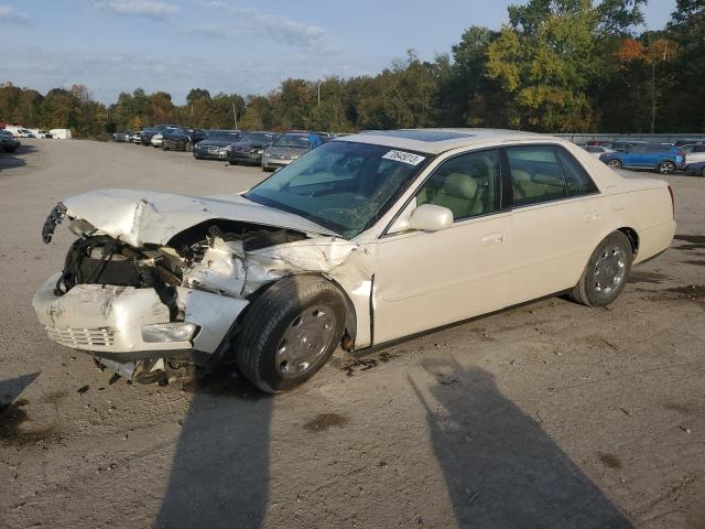 1G6KE57YX2U147900 - 2002 CADILLAC DEVILLE DHS WHITE photo 1