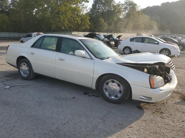 1G6KE57YX2U147900 - 2002 CADILLAC DEVILLE DHS WHITE photo 4