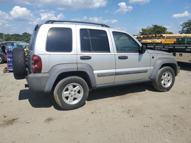 1J4GL48K17W603799 - 2007 JEEP LIBERTY SPORT SILVER photo 3