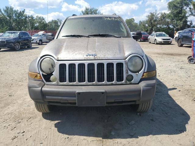 1J4GL48K17W603799 - 2007 JEEP LIBERTY SPORT SILVER photo 5