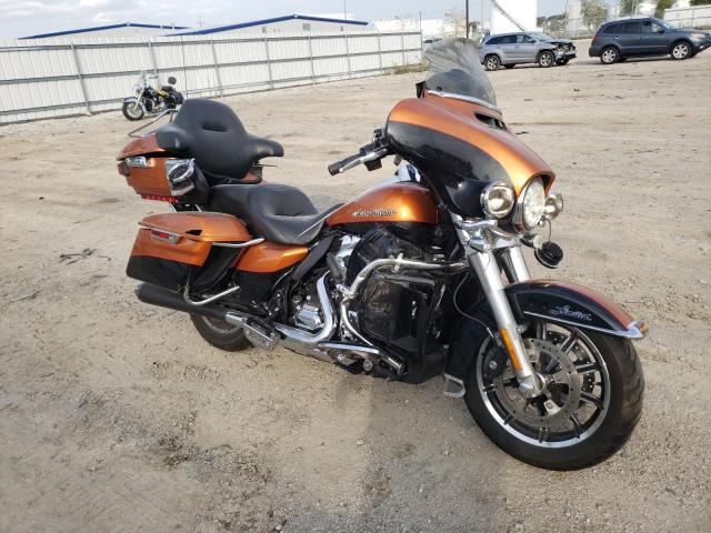 1HD1KEL19EB635812 - 2014 HARLEY-DAVIDSON FLHTK ELECTRA GLIDE ULTRA LIMITED ORANGE photo 1