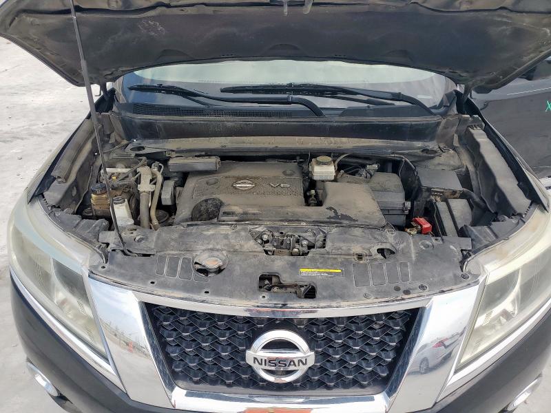 5N1AR2MN8DC676448 - 2013 NISSAN PATHFINDER S أسود صورة 12