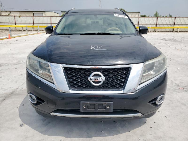 5N1AR2MN8DC676448 - 2013 NISSAN PATHFINDER S أسود صورة 5