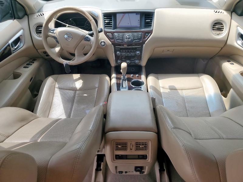 5N1AR2MN8DC676448 - 2013 NISSAN PATHFINDER S أسود صورة 8