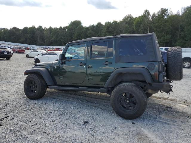 1C4HJWDGXCL119395 - 2012 JEEP WRANGLER U SPORT GREEN photo 2