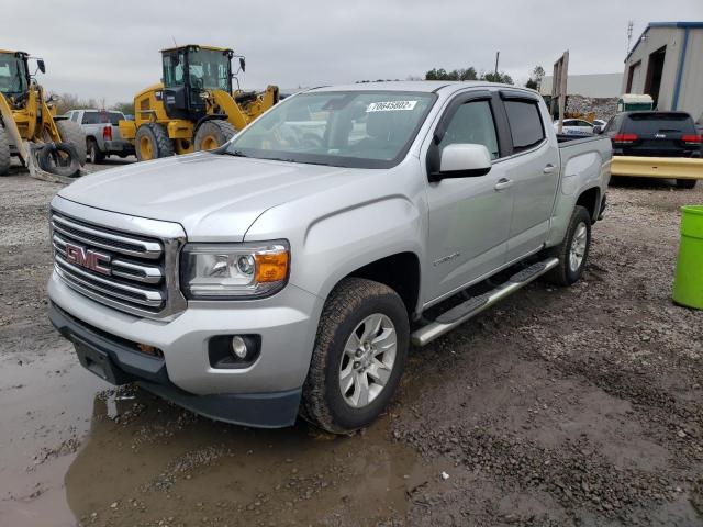 1GTG5CE35G1145477 - 2016 GMC CANYON SLE SILVER photo 1