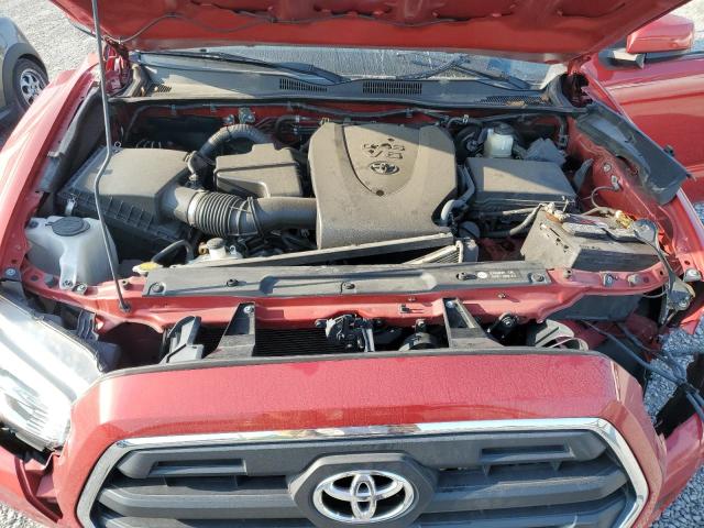 5TFAZ5CN1HX033641 - 2017 TOYOTA TACOMA DOUBLE CAB RED photo 11