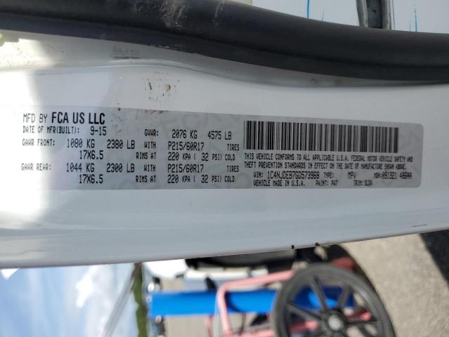 1C4NJDEB7GD573968 - 2016 JEEP COMPASS LATITUDE 白色 照片 14