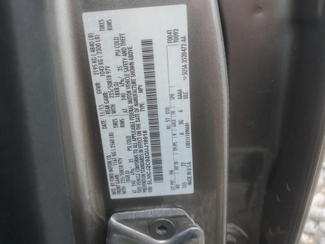 5LMCJ2C92GUJ18918 - 2016 LINCOLN MKC SELECT 灰色 照片 13