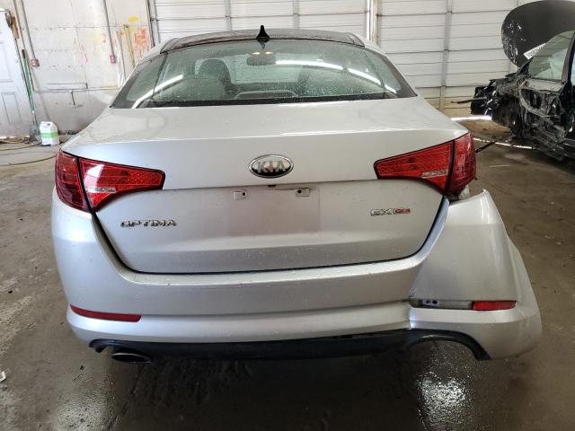5XXGN4A70DG165179 - 2013 KIA OPTIMA EX SILVER photo 6