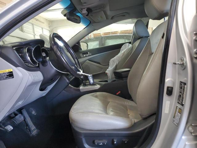 5XXGN4A70DG165179 - 2013 KIA OPTIMA EX SILVER photo 7