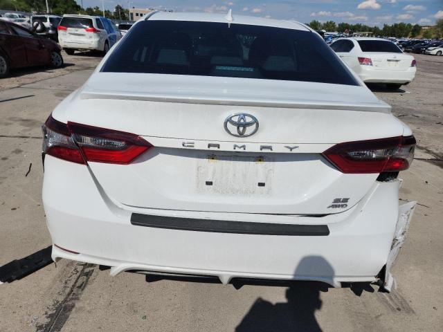 4T1G11BK3PU093529 - 2023 TOYOTA CAMRY SE NIGHT SHADE WHITE photo 6