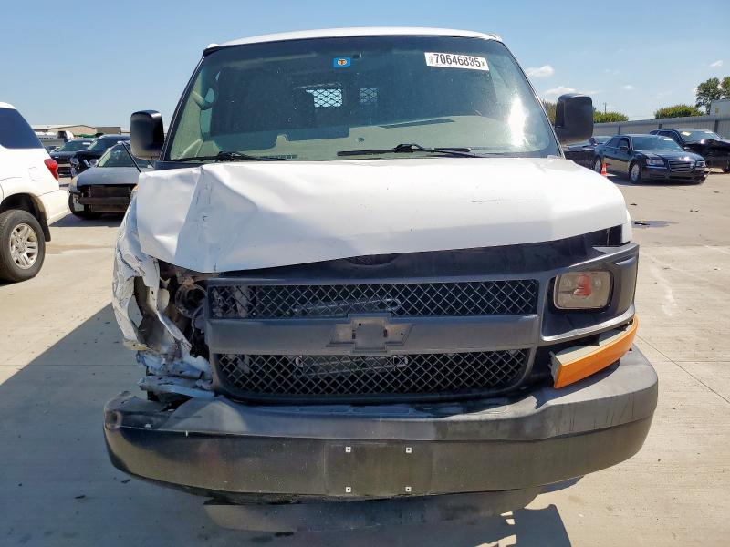 1GCSGAFXXD1175676 - 2013 CHEVROLET EXPRESS G1500 WHITE photo 5